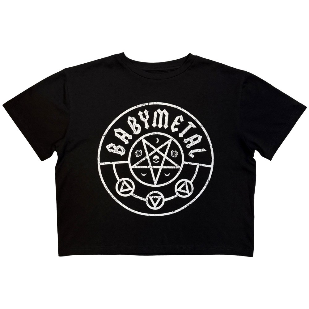 Babymetal - Logo Crop top - Black